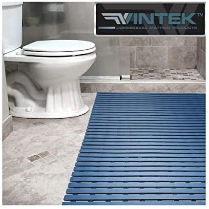 3 x 6, Tan VinWave Mini 1//4 thick Vinyl PVC Wet Area Floor Mat for Swimming Pool Shower Sauna SPA Bath Tub Bath Splash Matting Water Drain Wet Flooring Anti-Slip Indoor//Outdoor by MattingExperts